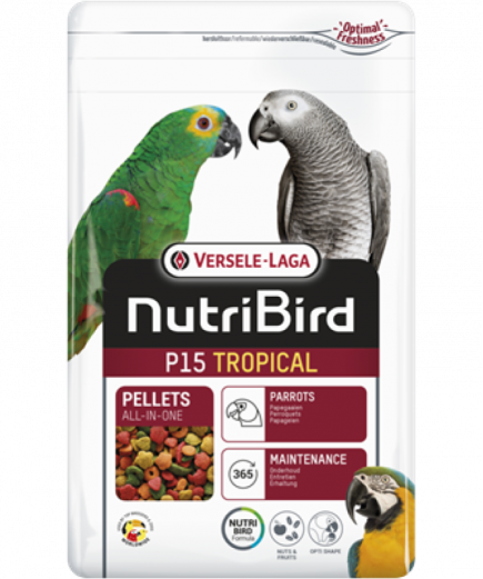 Versele-Laga NutriBird P15 Tropical Maintenance Pellets 10kg